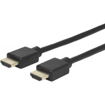 ESTUFF cavo HDMI 1.4 High-Speed con Ethernet 5m 4K 3D ARC nero