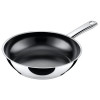 SILIT Talis set di padelle con spatola, 20 & 24 cm, acciaio inox/nero