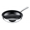 SILIT Talis set di padelle con spatola, 20 & 24 cm, acciaio inox/nero