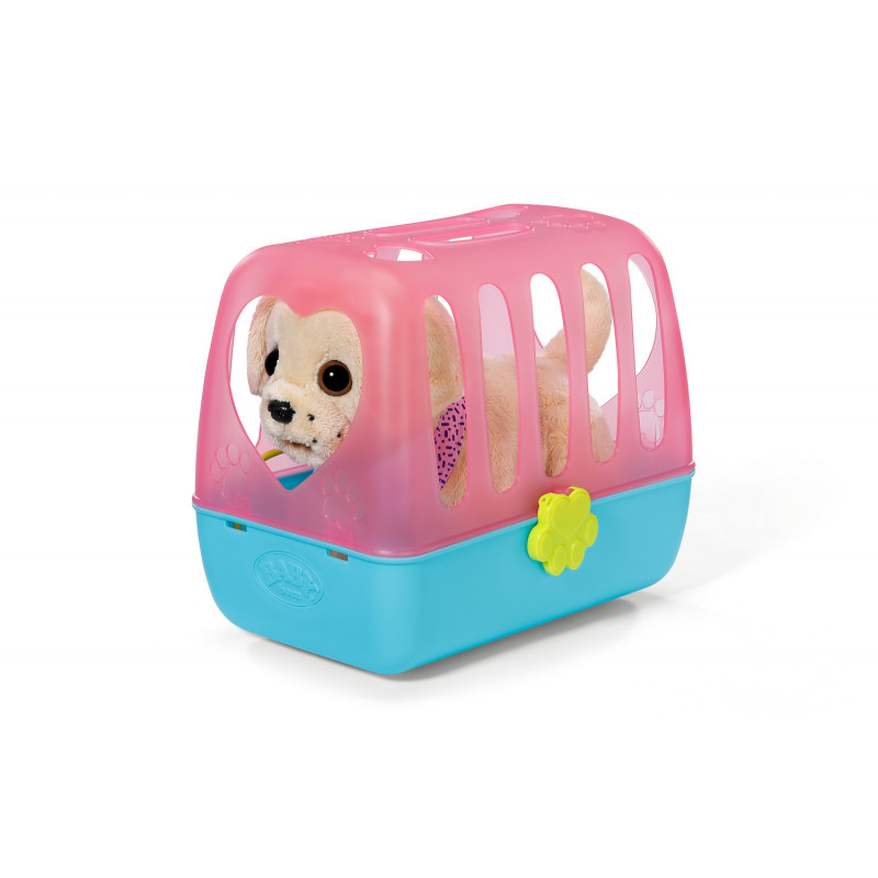 ZAPF CREATION BABY born Il mio cane Lucky con cuccia