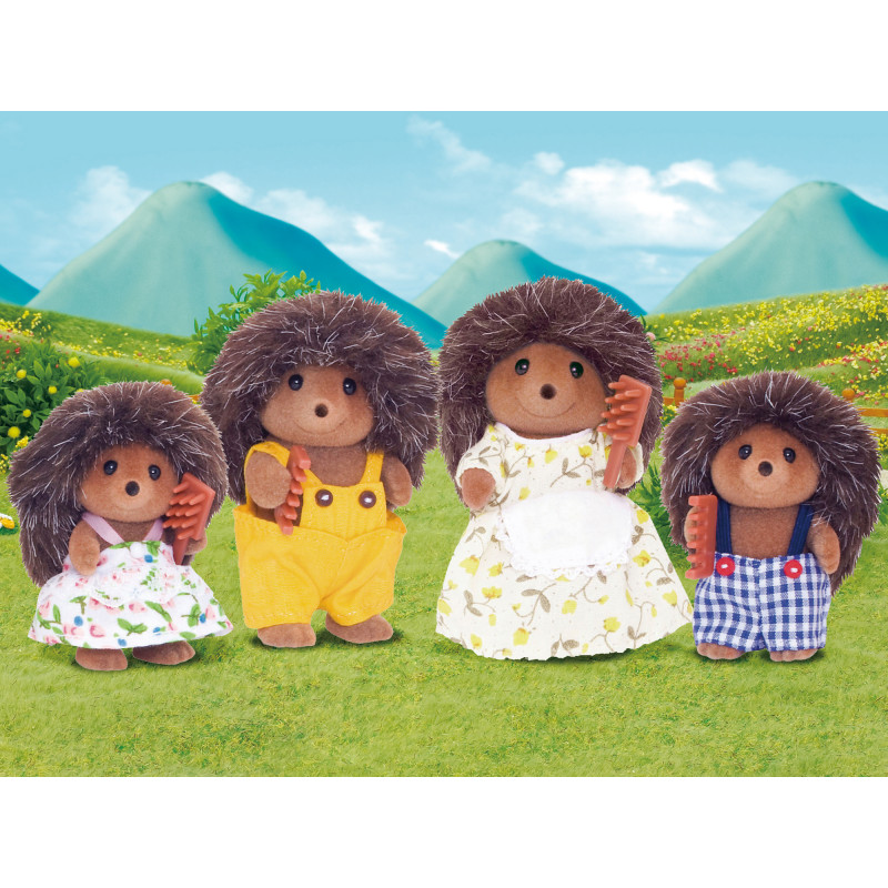 Set personaggi Famiglia Riccio Sylvanian Families 4018