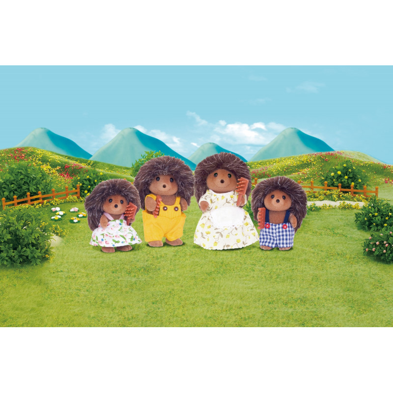 Set personaggi Famiglia Riccio Sylvanian Families 4018