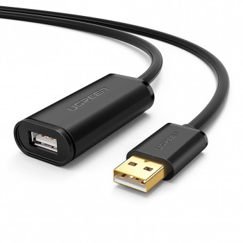 UGREEN US121 Cavo di prolunga USB 2.0 attivo 5m nero