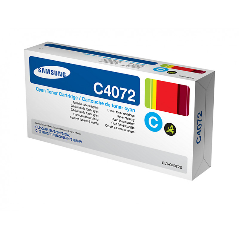 Samsung CLT-K4072S/ELS cartuccia toner nero per CLP-320, CLP-325, serie CLX-3185