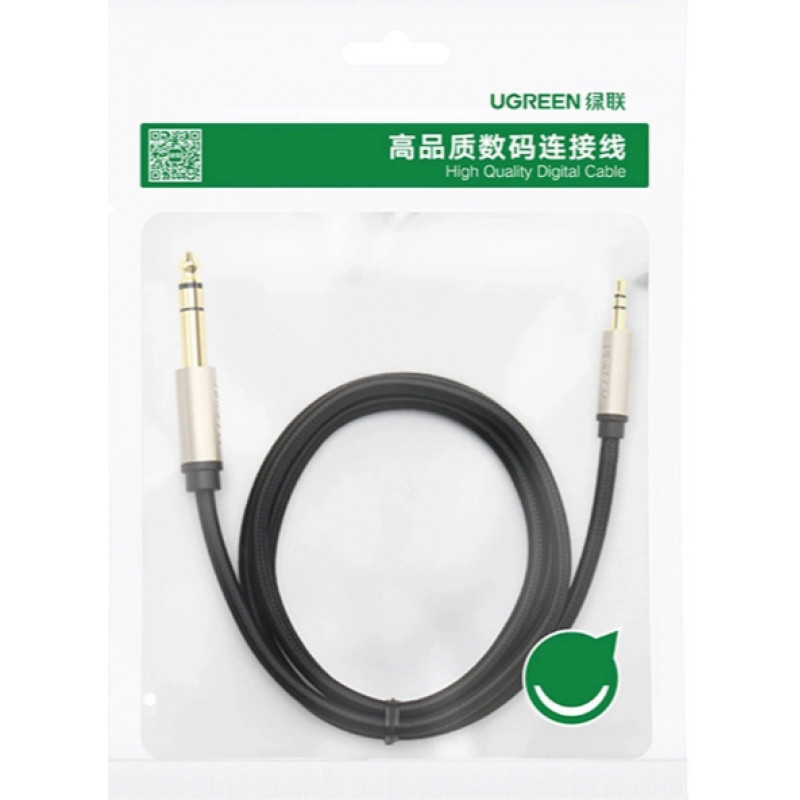 UGREEN Jack 3,5 mm a jack 3,5 mm cavo audio TRS 5 m grigio (10630)
