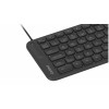 Contour Design CDKBBALPN21500 tastiera compatta a forbice con filo, layout nordico, nero
