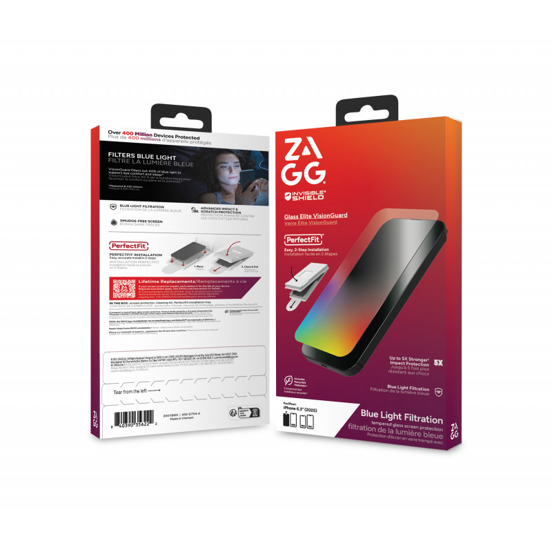 Zagg Elite VisionGuard per Apple iPhone 17