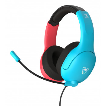 Turtle Beach Airlite Fit headset gaming con filo - blu neon e rosso TBS-8002-25