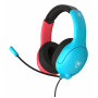 Turtle Beach Airlite Fit headset gaming con filo - blu neon e rosso TBS-8002-25
