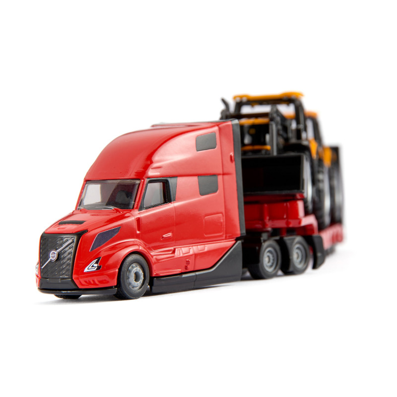 SIKU 1785 SUPER Volvo camion con trattori JCB