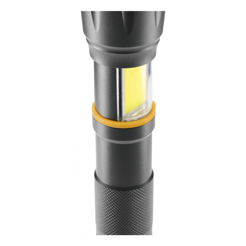 Hama W200 torcia LED 2-in-1, 200 lm, zoom focus, 3 modalità, nero