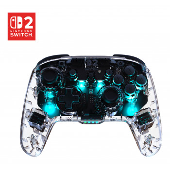 Turtle Beach Afterglow controller wireless RGB trasparente per gaming per Nintendo Switch 2