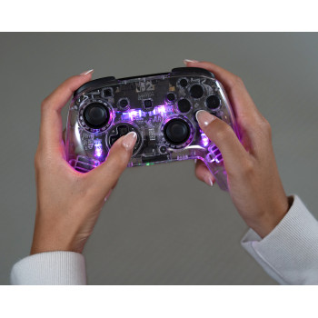 Turtle Beach Afterglow controller wireless RGB trasparente per gaming per Nintendo Switch 2
