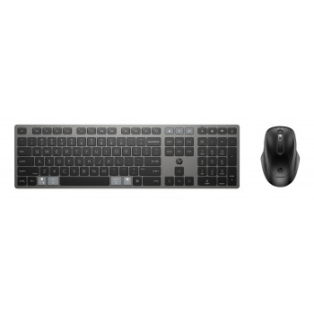 HP 720 Combinazione tastiera e mouse wireless ricaricabile multi-device 9T5A9AA#ABF
