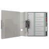 Leitz indice 1235 Style DIN A4 1-5 polipropilene multicolore 5 separatori extra-large, stampabile PC 1235-00-00