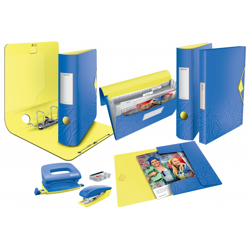 LEITZ Active Urban Chic raccoglitore A4 82 mm stratos grigio Polyfoam effetto duo 1116-00-32