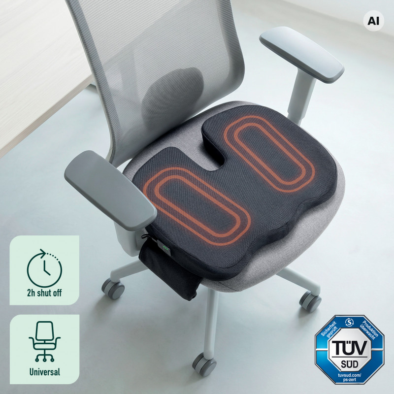 LEITZ iComfi Ergo cuscino termico grigio scuro 51920089