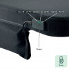 LEITZ iComfi Cuscino riscaldante, grigio scuro 51910089