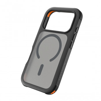Black Rock Robust Hybrid custodia magnetica per Apple iPhone 17 Pro, nero 00016046