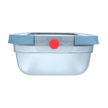EMSA ONECLICK Contenitore per alimenti 2,3 L blu rettangolare ermetico a tenuta stagna adatto al microonde lavabile in lavastoviglie adatto al congelatore senza BPA 3110601758