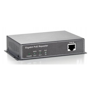LevelOne POR-0321 ripetitore PoE Gigabit 2 porte, 802.3af/at/bt
