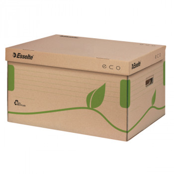 Esselte ECO scatola archivio 623918, cartone marrone naturale, 439x345x242 mm