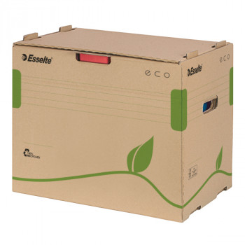 Esselte ECO contenitore archivio per raccoglitori, cartone riciclato marrone, 1 pezzo (623920)