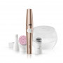 Braun FaceSpa Pro 921 epilatore viso 3-in-1, spazzola detergente & dispositivo tonificante, bronzo-bianco