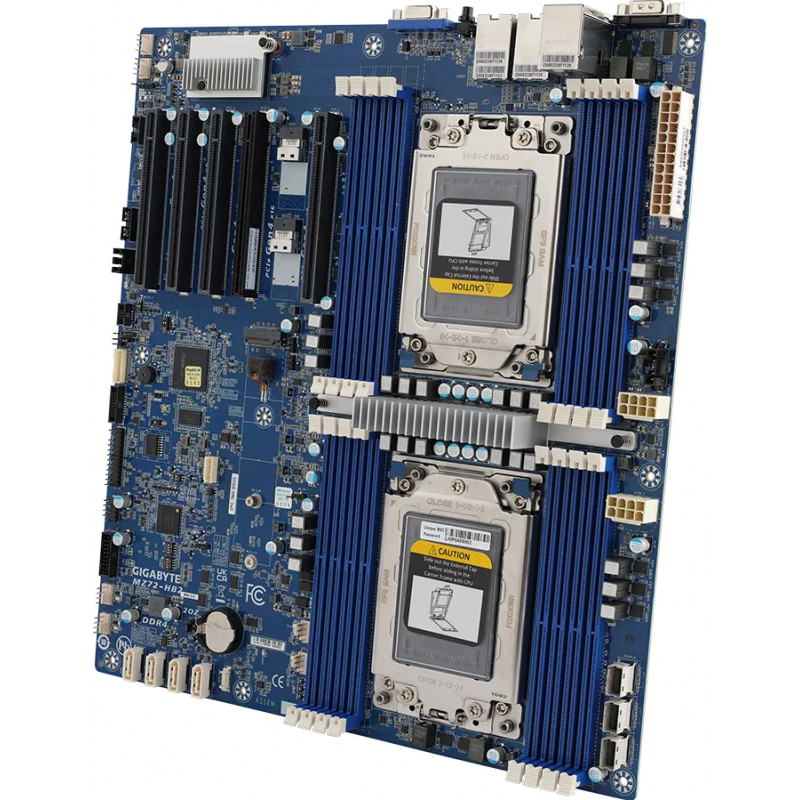 GIGABYTE MZ72-HB2 (Rev. 3) Scheda madre server AMD EPYC E-ATX 9MZ72HB2NR-00-3