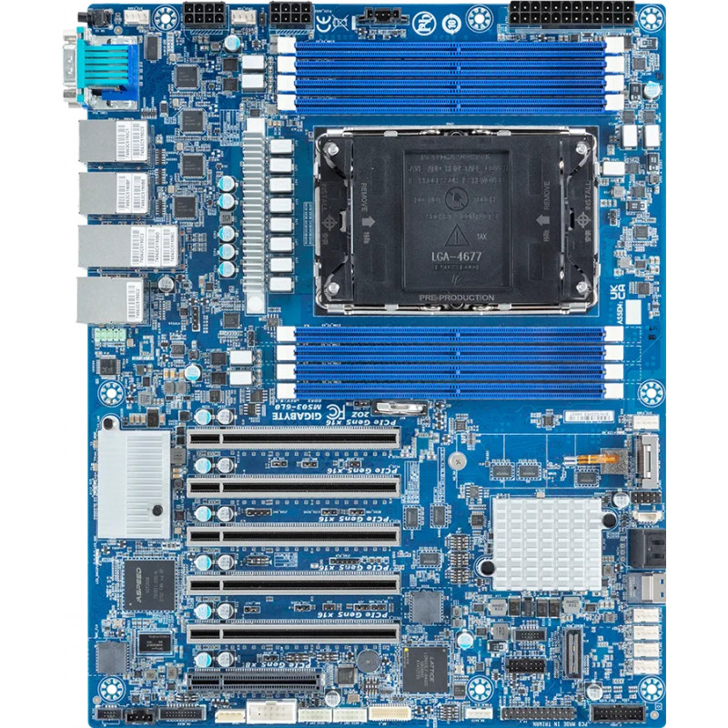 GIGABYTE MS03-6L0 scheda madre server ATX LGA4677 Intel Xeon Scalable DDR5 bulk (9MS036L0NR-000-3)