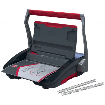 GBC WireBind WB15 rilegatrice a filo, perforazione 15 fogli, rilegatura 125 fogli, A4, passo 3:1, 34 fori, filo 14 mm 4410065