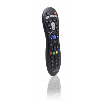 Philips SRP3013/10 telecomando universale – 6 dispositivi, funzione di apprendimento e macro, nero