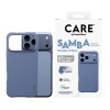 PanzerGlass CARE™ by Samba custodia Shades of Blue con MagSafe per iPhone 17 Pro Max / 18 Pro Max trasparente