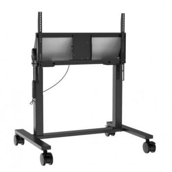 MAXHUB EST09 Supporto mobile per display per schermi da 55 pollici a 86 pollici, portata 120 kg, VESA fino a 900x600, nero