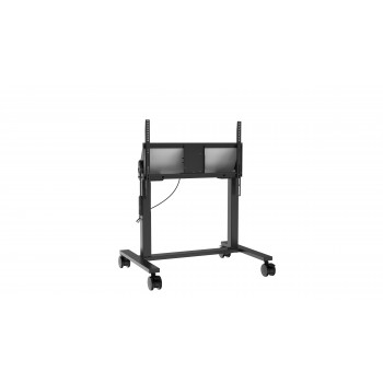 MAXHUB EST09 Supporto mobile per display per schermi da 55 pollici a 86 pollici, portata 120 kg, VESA fino a 900x600, nero