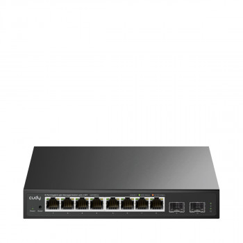 Cudy GS108ES2 switch Gigabit Ethernet 8 porte con 2 uplink SFP