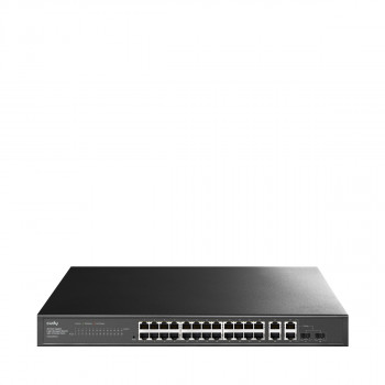 Cudy GS1028ES2 switch Gigabit Ethernet 26 porte con 2 combo SFP