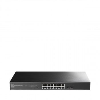 Cudy GS1016ES2 switch Gigabit Ethernet 16 porte con 2 uplink SFP