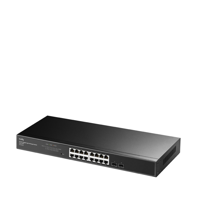 Cudy GS1016ES2 switch Gigabit Ethernet 16 porte con 2 uplink SFP