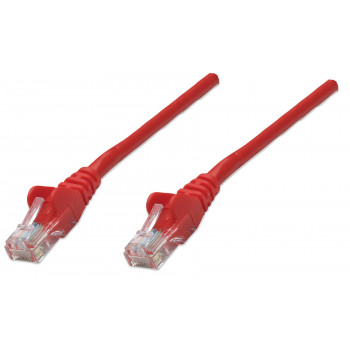 Intellinet cavo patch Cat6 UTP, 2x RJ45, stampato, 7,5 m, rosso (342193)