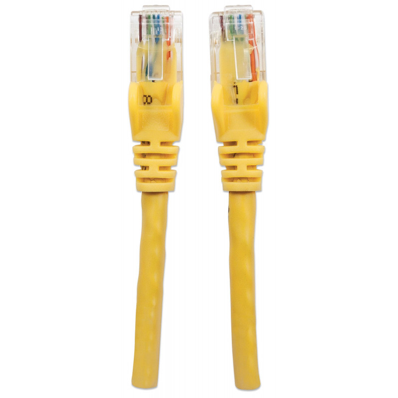 Intellinet cavo patch Cat6 UTP, 2 x RJ-45, stampato, 7,5 m, giallo (342391)