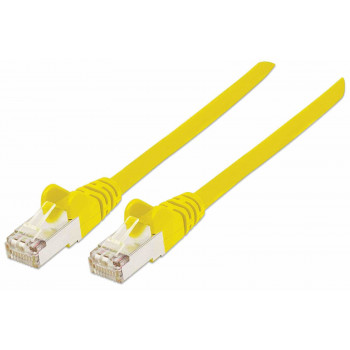 Intellinet cavo patch di rete Cat.7 SFTP High Performance, 15 m, connettore maschio RJ-45 a connettore maschio RJ-45, giallo, privo di alogeni, snagless 741125