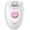Braun Silk-épil 1 SE1-000 Epilatore (bianco/rosa) 7500435224949