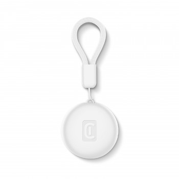 Cellularline Tracy Tag tracker Bluetooth per Android, bianco 61290