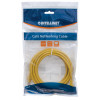Intellinet Cavo patch Cat6 UTP, 2 x RJ45, guaina antitorsione stampata, 15,0 m, giallo (342407)