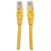 Intellinet Cavo patch Cat6 UTP, 2 x RJ45, guaina antitorsione stampata, 15,0 m, giallo (342407)