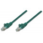 Intellinet cavo patch Cat6 UTP, 2 x RJ-45, stampato, 15,0 m, verde (342537)