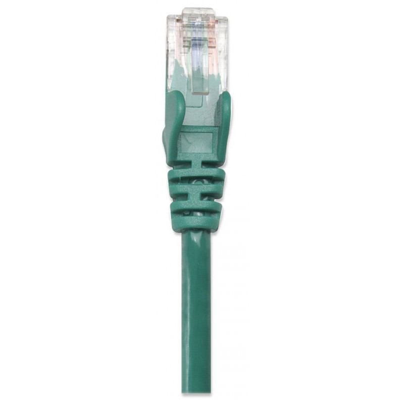 Intellinet cavo patch Cat6 UTP, 2 x RJ-45, stampato, 15,0 m, verde (342537)