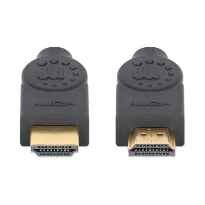 MANHATTAN CL3 cavo HDMI High-Speed 4K@60Hz con Ethernet per installazioni sottotraccia, 10 m, nero 356992