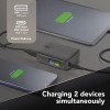 Cellularline Powerview IQ powerbank 10000 mAh, 45 W, USB-C / USB-A, display IQ 61435